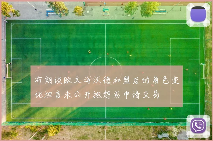 布朗谈欧文海沃德加盟后的角色变化坦言未公开抱怨或申请交易
